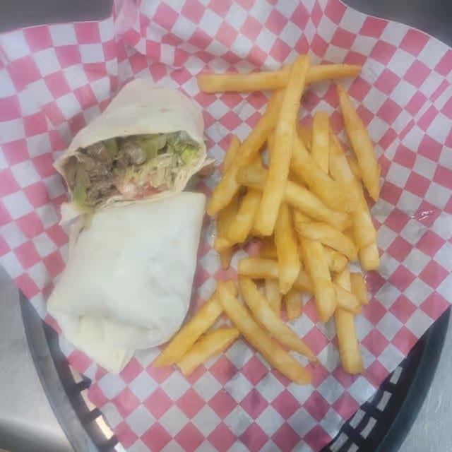 Philly Cheesesteak Wrap.